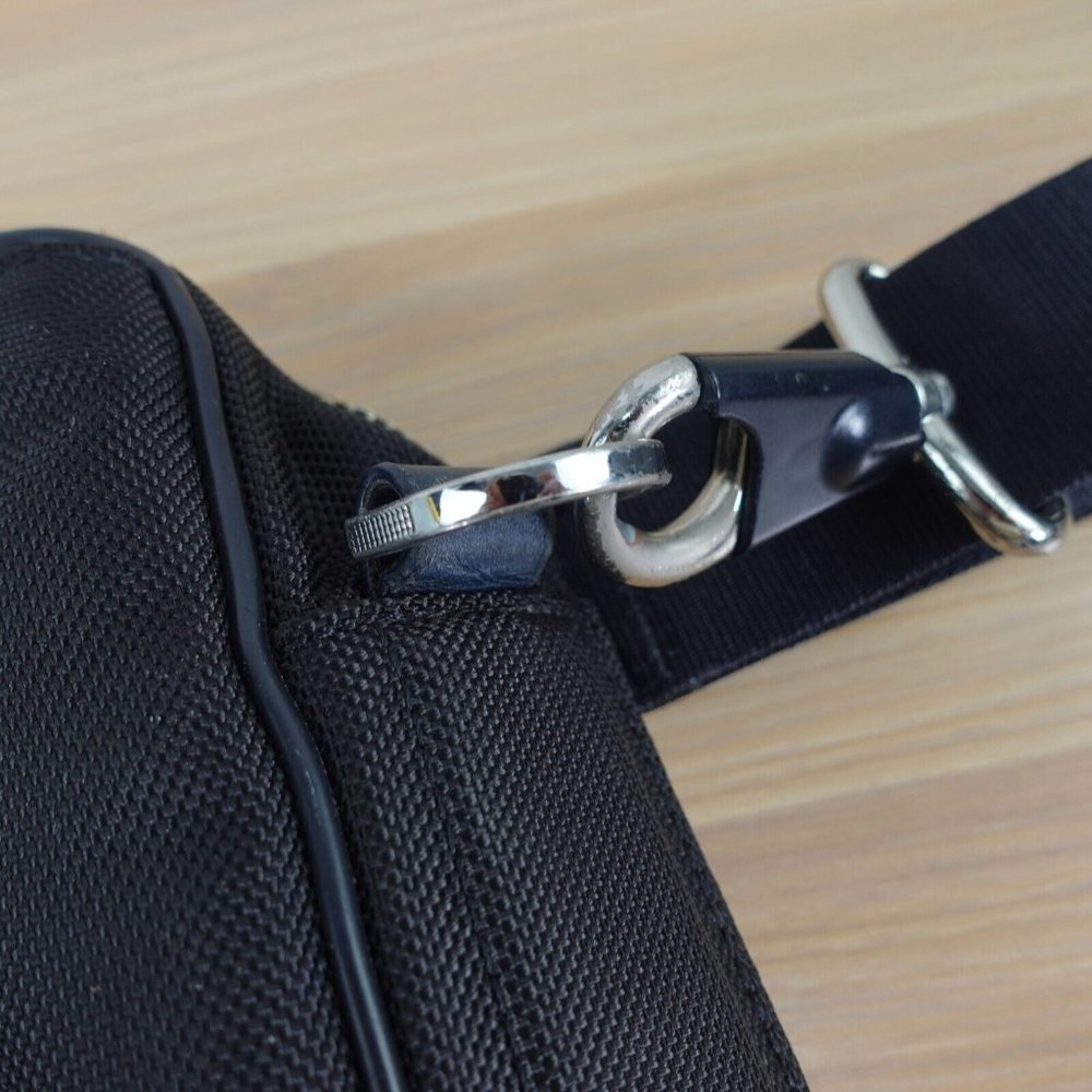 TUMI Bag Adult Black Briefcase Document Purse Japanese‎ Messenger Nylon Business - Picture 14 of 16